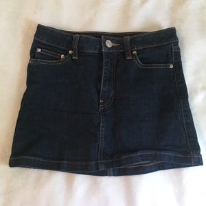 Denim skirt